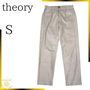 띠어리 이지 팬츠 슬랙스 울 혼방 s 신축성 있음