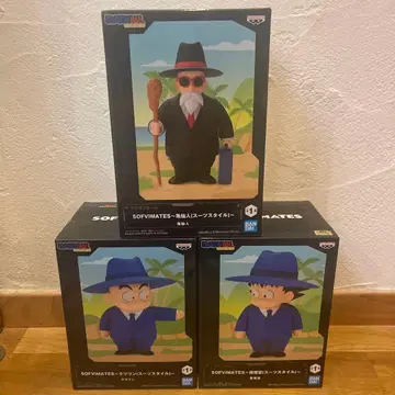 드래곤볼 SOFVIMATES 손오공 크리 린 카메센닌 수트 스타일