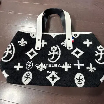CASTELBAJAC 타월 원단 핸드백
