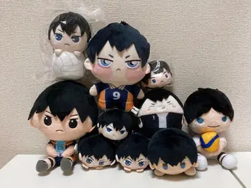 하이큐!! 카게야마 토비오 모치마스 극락탕 등 마스코트 묶음 판매