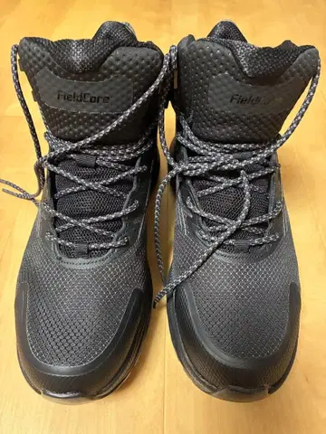 FieldCore 아웃도어 하이컷 신발 블랙