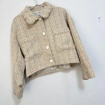 머큐리 듀오 트위드 숏 자켓