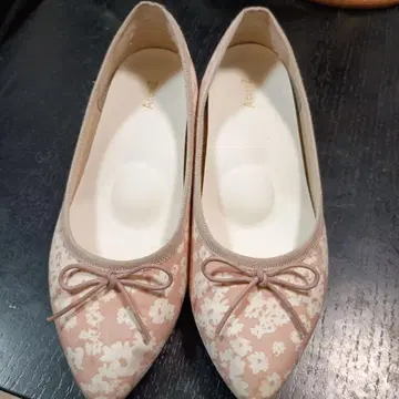 아큐어즈 꽃무늬 펌프스 핑크 23cm