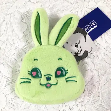 newjeans TOKKI 봉제 인형 페이스 파우치 미사용 택 포함