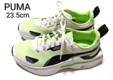 PUMA 스니커즈 23.5cm 라임 그린