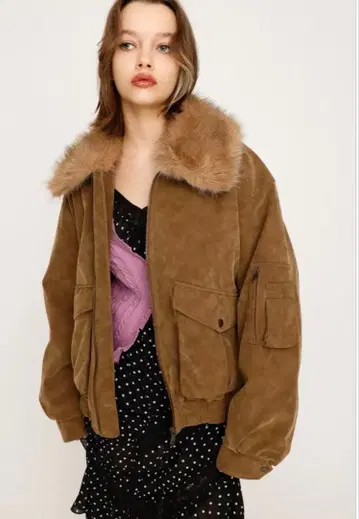 SLY WASHED PUFFER 블루종