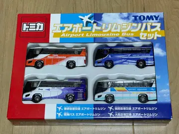 토미카 기프트 에어포트 리무진 버스 세트 4대입