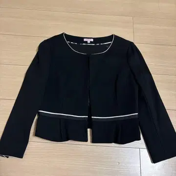 TOCCA 노카라 자켓 블랙