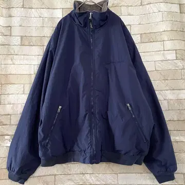 엘엘빈 웜업 자켓 자수 기업 신살레이트 네이비 XL