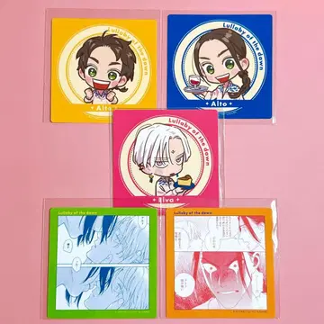 새벽의 노래 만화 전시회 콜라보 카페 혜택 코스터 컴플리트 유노이치카