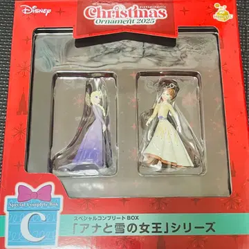 디즈니 크리스마스 오너먼트 겨울왕국 2체 세트