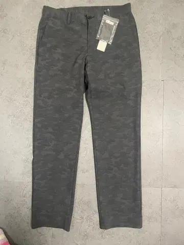 택 포함 새상품 Viscotecs 카모 패턴 슬림핏 팬츠 M