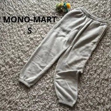 모노마트 속기모 스웨트 팬츠 조거 여성용 웜 팬츠 그레이 S