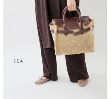 SEA 스트로우 토트백