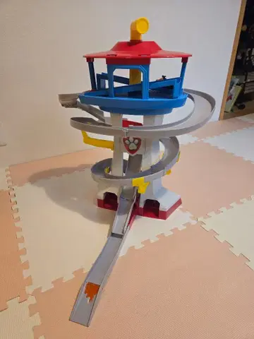 퍼피 구조대 파우 스테이션 차량 2대 세트