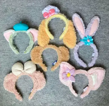 디즈니 머리띠 더피 프렌즈 리나벨 젤라 묶음 판매