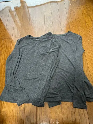 유니클로 울트라 웜 히트텍 캐시미어 블렌드 크루넥 T 2장 세트