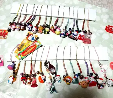 키티 스트랩(매듭) 세트 29개