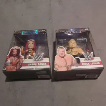WWE METALS 사샤 뱅크스 & 브록 레스너