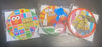 엘모 미니언즈 빙고 코스터 3매 세트