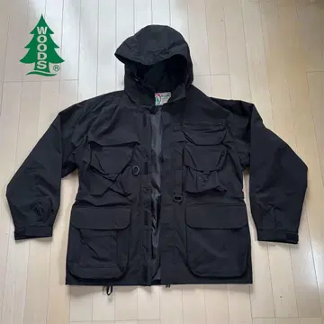WOODS FISHING JACKET SIZE L