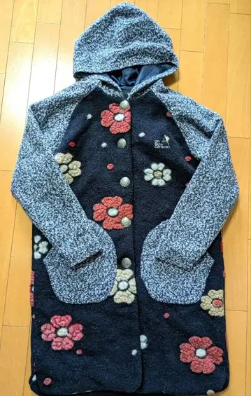 go slow caravan 꽃무늬 콘초 코트 1