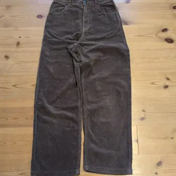 YANUK 야누크: 코듀로이 스트레이트 팬츠 브라운