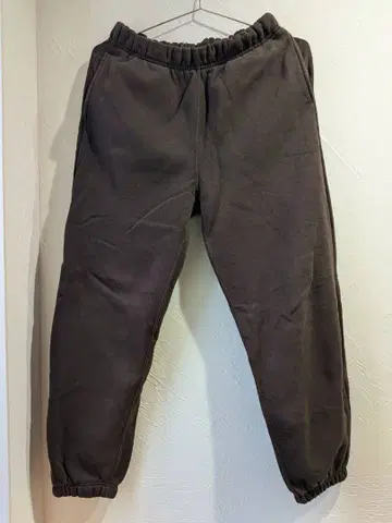 GU 헤비 웨이트 맨투맨 와이드 이지 팬츠 2점 묶음 판매