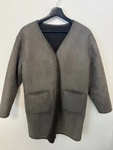 URBAN RESEARCH Sonny Label 페이크 무스탕 리버 코트