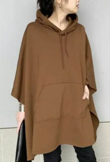 AP STUDIO 브라운 판초