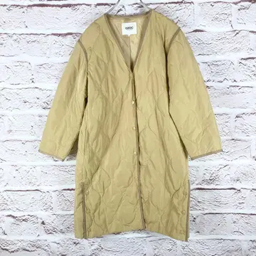 zr357 OZOC 퀼팅 자켓 베이지 M