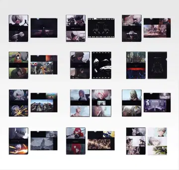 니어 오토마타 제일복권 H상 클리어 파일 세트 컴플리트 전 12매 세트