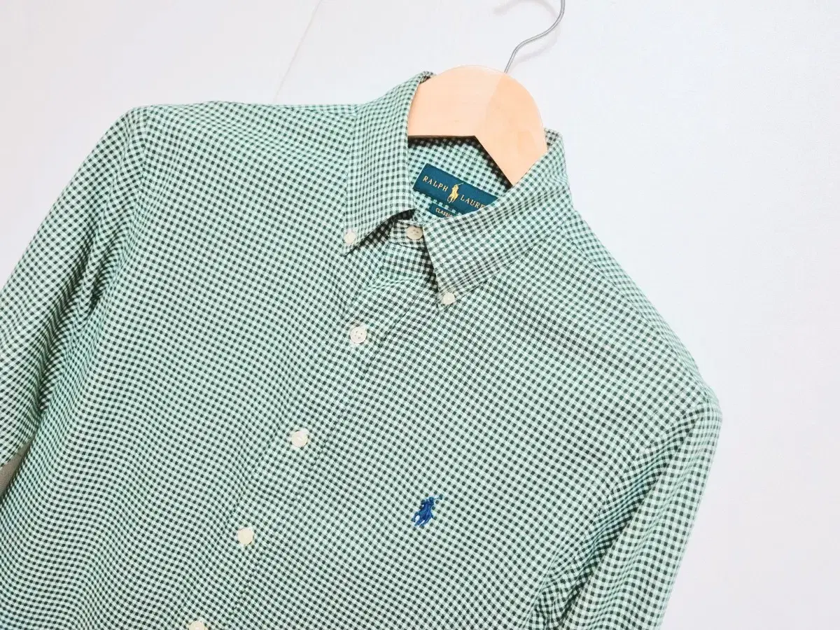 Men's Polo Ralph Lauren POLO Gingham Long-Sleeve Dress Shirt