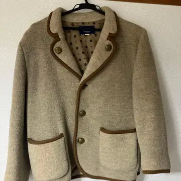 KEITH Courtenay 베이지 테일러드 자켓