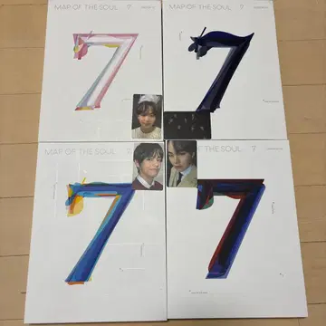 BTS MAP OF THE SOUL 7 4 형태 세트