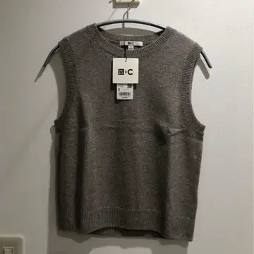 유니클로 UNIQLO C 캐시미어 크루넥 숏 스웨터