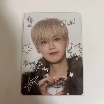JO1 Handz In My pocket 시로이와 루키 트레이딩 카드