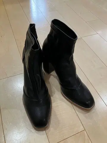 시루무린 블랙 숏부츠