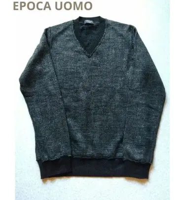 EPOCA UOMO 에포카 워모 니트 실버 라메