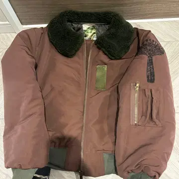 Rally Brothers 브라운 밀리터리 자켓