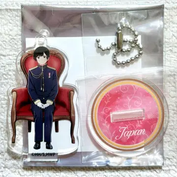 헤타리아 아크릴 스탠드 키링 일본 아트 컬렉션 보통 Ver.