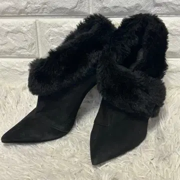 다이애나 퍼 스웨이드 부티 24cm 일본제