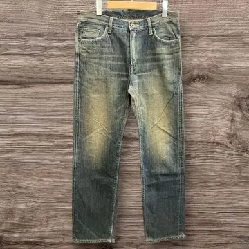 26R3 에드윈 EDWIN 505Z 스트레이트 데님 빈티지