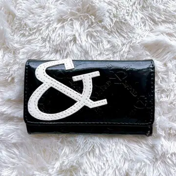 &by P&D 앤바이피디 키케이스 블랙 x 화이트 에나멜