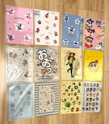 짱구는 못말려 클리어 파일 13장 세트