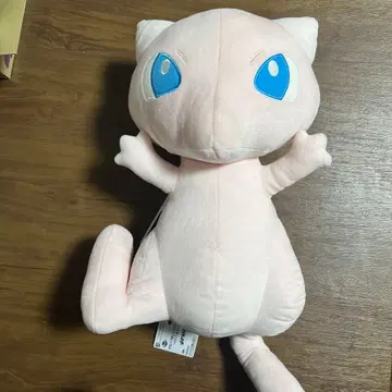뮤우 봉제 인형 약 30cm 핑크