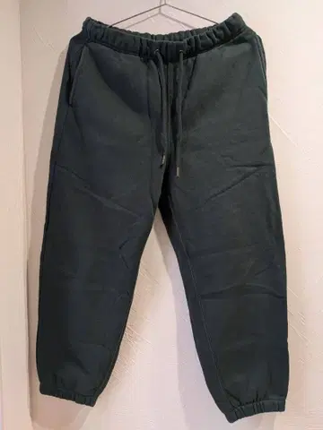 GU 헤비 웨이트 맨투맨 와이드 이지 팬츠 2점 묶음 판매