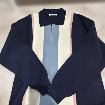 JOURNAL STANDARD 지퍼 피케 셔츠