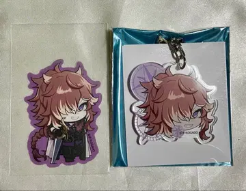 OVER REQUIEMZ 오바레쿠 아크릴 키링 스티커 노일