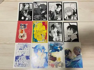 애니메이션 캐릭터 엽서 12장 세트